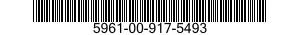 5961-00-917-5493 SEMICONDUCTOR DEVICE,DIODE 5961009175493 009175493