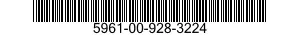 5961-00-928-3224 SEMICONDUCTOR DEVICE SET 5961009283224 009283224