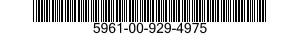 5961-00-929-4975 SEMICONDUCTOR DEVICE,DIODE 5961009294975 009294975