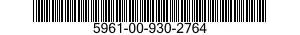 5961-00-930-2764 TRANSISTOR 5961009302764 009302764