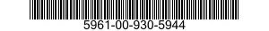 5961-00-930-5944  5961009305944 009305944