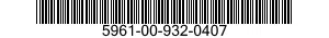 5961-00-932-0407  5961009320407 009320407