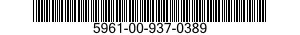 5961-00-937-0389 SEMICONDUCTOR DEVICE,DIODE 5961009370389 009370389