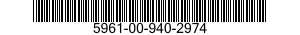 5961-00-940-2974 SEMICONDUCTOR DEVICE,THYRISTOR 5961009402974 009402974