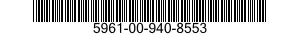 5961-00-940-8553 TRANSISTOR 5961009408553 009408553