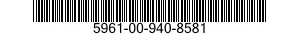 5961-00-940-8581  5961009408581 009408581
