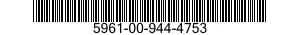 5961-00-944-4753 SEMICONDUCTOR DEVICE,DIODE 5961009444753 009444753