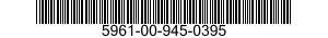 5961-00-945-0395 SEMICONDUCTOR DEVICE,DIODE 5961009450395 009450395