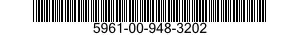 5961-00-948-3202 SEMICONDUCTOR DEVICE ASSEMBLY 5961009483202 009483202