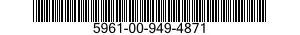 5961-00-949-4871 SEMICONDUCTOR DEVICE,THYRISTOR 5961009494871 009494871