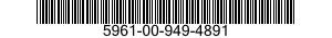 5961-00-949-4891 SEMICONDUCTOR 5961009494891 009494891
