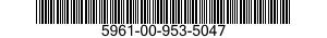 5961-00-953-5047  5961009535047 009535047