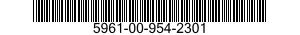 5961-00-954-2301 SEMICONDUCTOR DEVICE,THYRISTOR 5961009542301 009542301