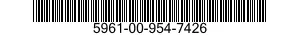 5961-00-954-7426 SEMICONDUCTOR DEVICE,THYRISTOR 5961009547426 009547426