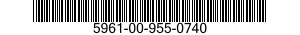 5961-00-955-0740  5961009550740 009550740
