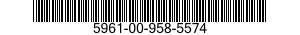 5961-00-958-5574  5961009585574 009585574