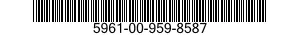 5961-00-959-8587  5961009598587 009598587