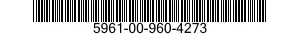 5961-00-960-4273  5961009604273 009604273