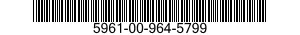 5961-00-964-5799  5961009645799 009645799