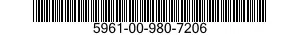 5961-00-980-7206  5961009807206 009807206
