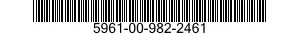 5961-00-982-2461  5961009822461 009822461