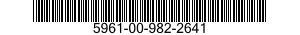5961-00-982-2641  5961009822641 009822641