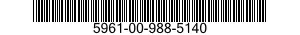 5961-00-988-5140  5961009885140 009885140