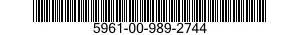 5961-00-989-2744 TRANSISTOR 5961009892744 009892744