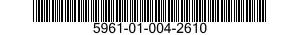 5961-01-004-2610  5961010042610 010042610