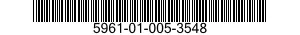 5961-01-005-3548 TRANSISTOR 5961010053548 010053548