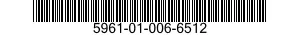5961-01-006-6512 SEMICONDUCTOR DEVICE,DIODE 5961010066512 010066512
