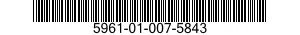 5961-01-007-5843  5961010075843 010075843
