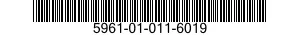 5961-01-011-6019 SEMICONDUCTOR DEVICE,DIODE 5961010116019 010116019