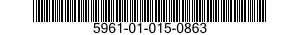 5961-01-015-0863 SEMICONDUCTOR DEVICE,DIODE 5961010150863 010150863