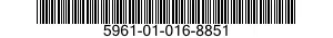 5961-01-016-8851 TRANSISTOR 5961010168851 010168851