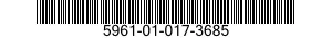5961-01-017-3685 SEMICONDUCTOR DEVICE SET 5961010173685 010173685