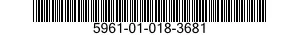 5961-01-018-3681 TRANSISTOR 5961010183681 010183681