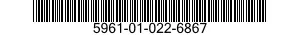5961-01-022-6867  5961010226867 010226867