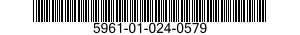 5961-01-024-0579  5961010240579 010240579