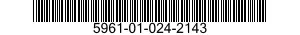 5961-01-024-2143 SEMICONDUCTOR DEVICE,DIODE 5961010242143 010242143