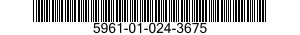 5961-01-024-3675 SEMICONDUCTOR DEVICES,UNITIZED 5961010243675 010243675