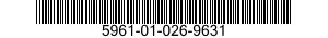 5961-01-026-9631 SEMICONDUCTOR DEVICE,DIODE 5961010269631 010269631