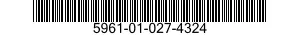 5961-01-027-4324 SEMICONDUCTOR DEVICE,DIODE 5961010274324 010274324