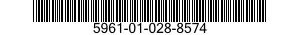 5961-01-028-8574 TRANSISTOR 5961010288574 010288574