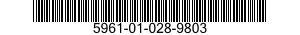 5961-01-028-9803 SEMICONDUCTOR DEVICE,DIODE 5961010289803 010289803