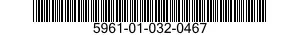 5961-01-032-0467  5961010320467 010320467