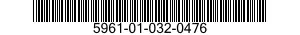 5961-01-032-0476  5961010320476 010320476