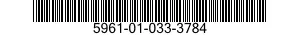 5961-01-033-3784 SEMICONDUCTOR DEVICE,DIODE 5961010333784 010333784