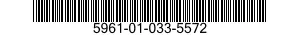 5961-01-033-5572 TRANSISTOR 5961010335572 010335572