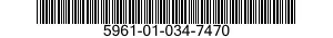 5961-01-034-7470  5961010347470 010347470